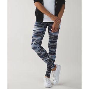 Lululemon Wunder Under High Rise Camo Leggings